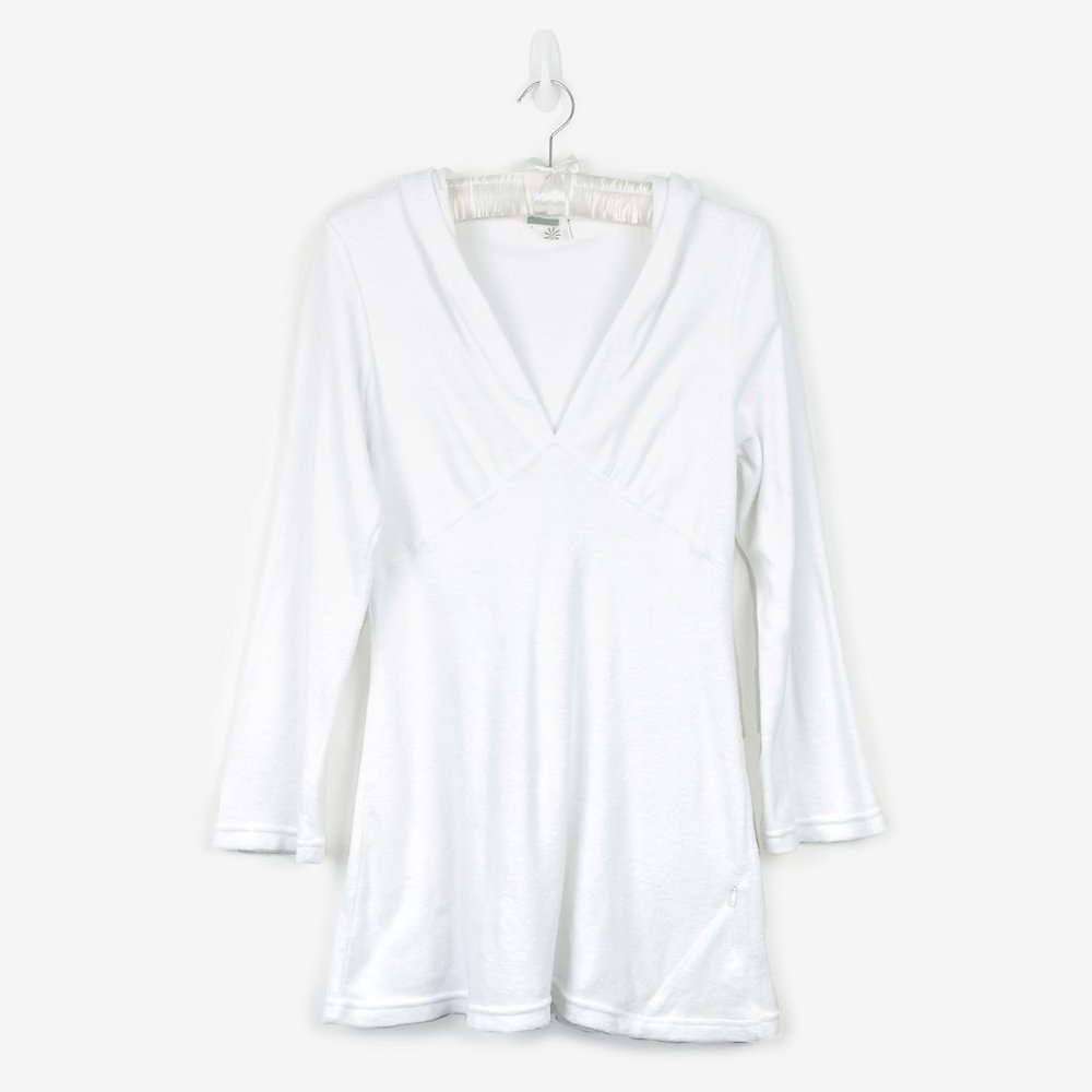 Athleta Terry Cloth Hooded Dress